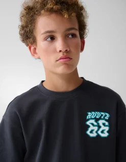 Artwork T-shirt Zwart