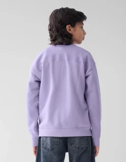 Backprint Sweater Lichtpaars