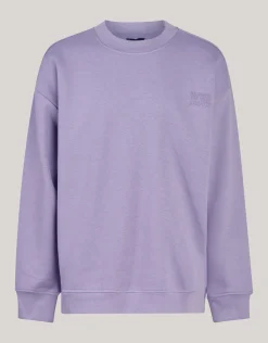 Backprint Sweater Lichtpaars