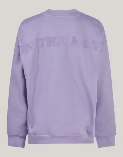 Backprint Sweater Lichtpaars