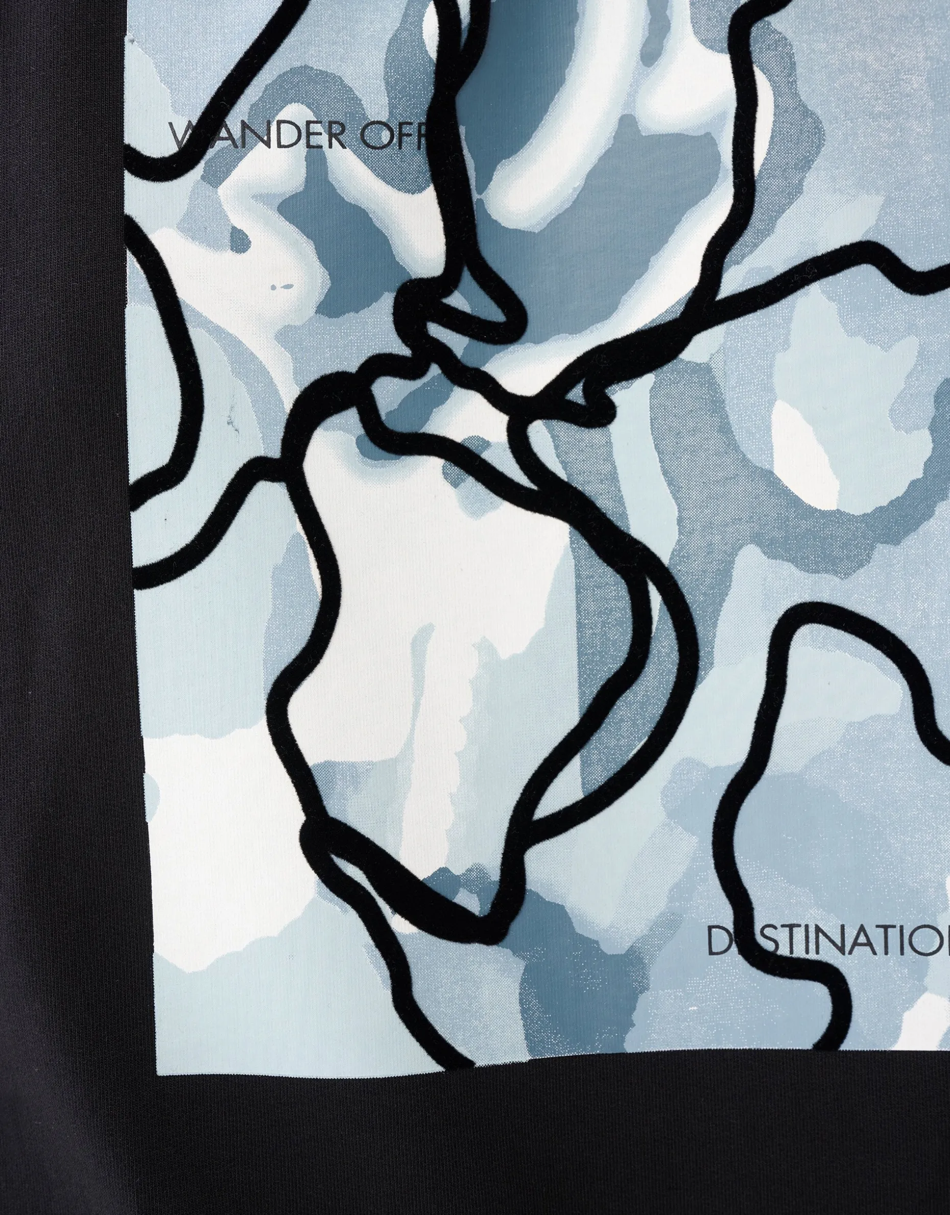 Backprint Sweater Zwart