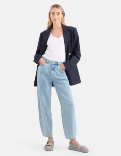 Barrel Fit Jeans Bleached By Lonneke