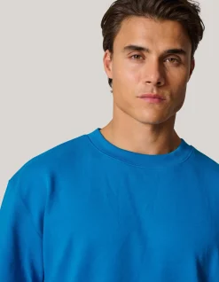 Basic T-shirt Blauw
