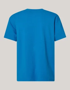 Basic T-shirt Blauw