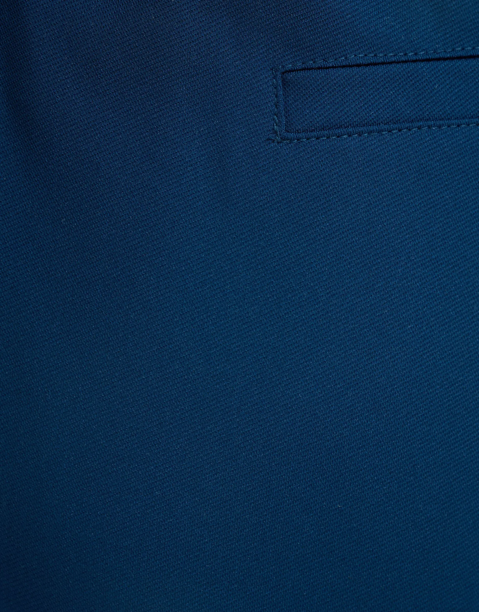 Basic Wide Leg Broek Blauw