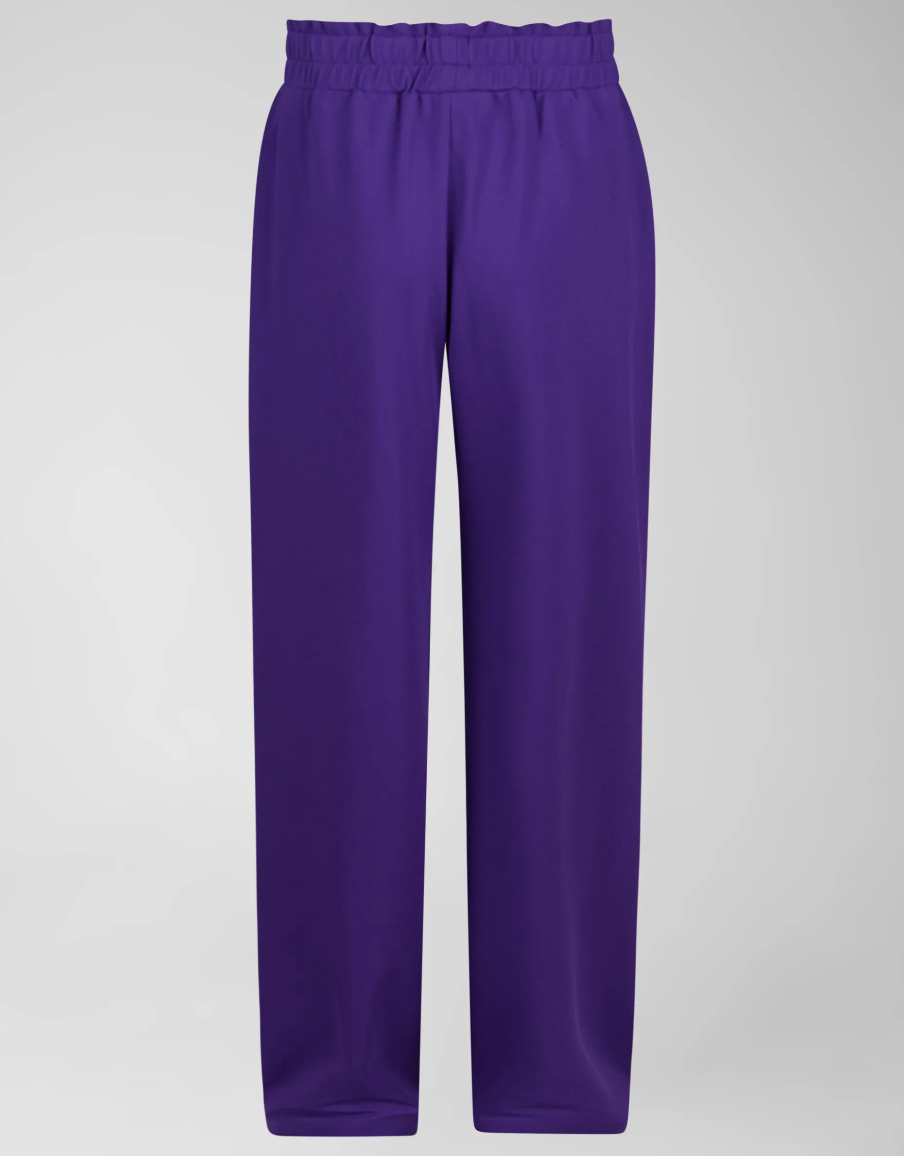 Basic Wide Leg Broek Paars