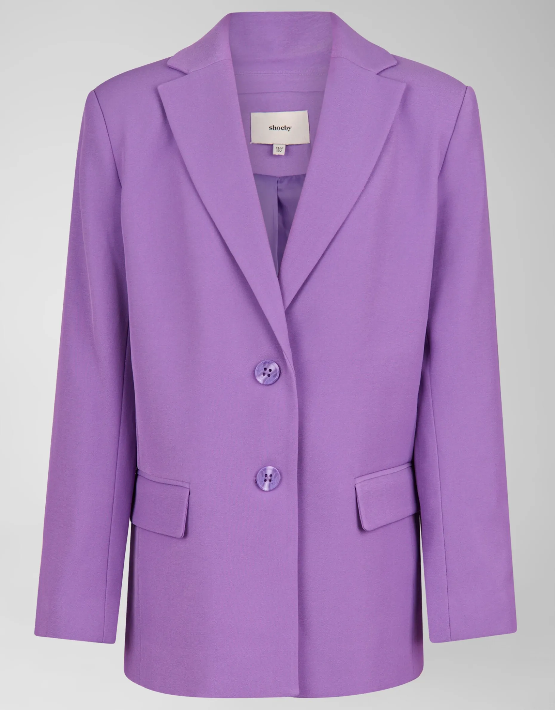 Basis Blazer Paars