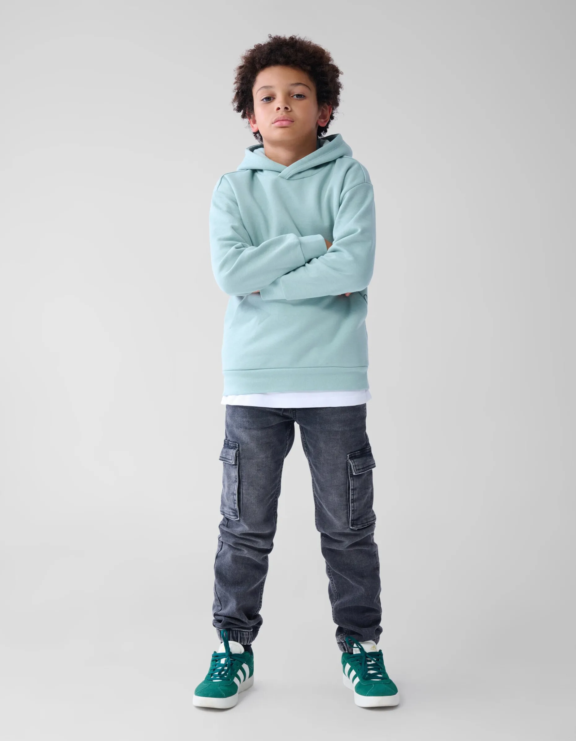 Basis Hoodie Lichtgroen