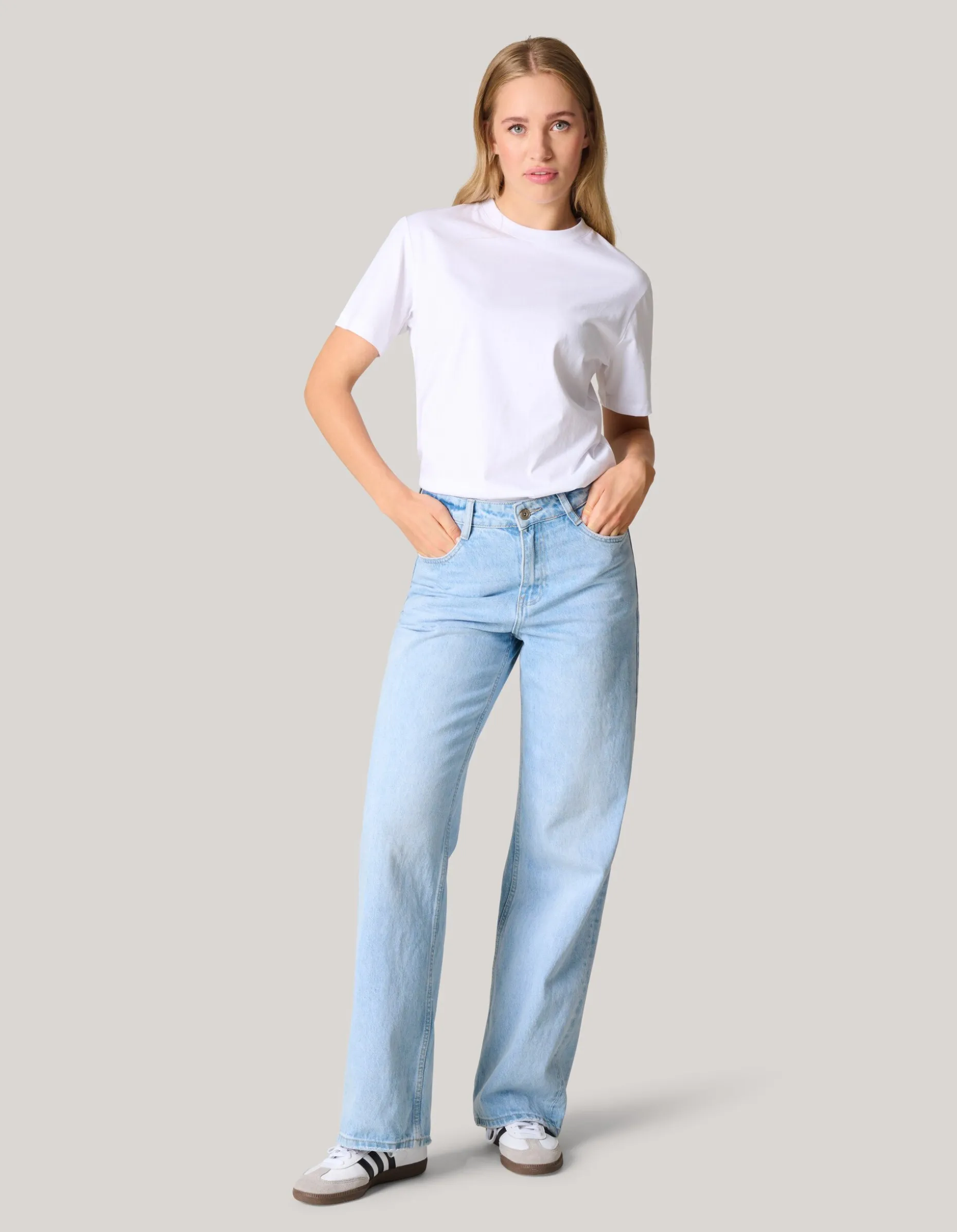 Basis T-shirt Wit