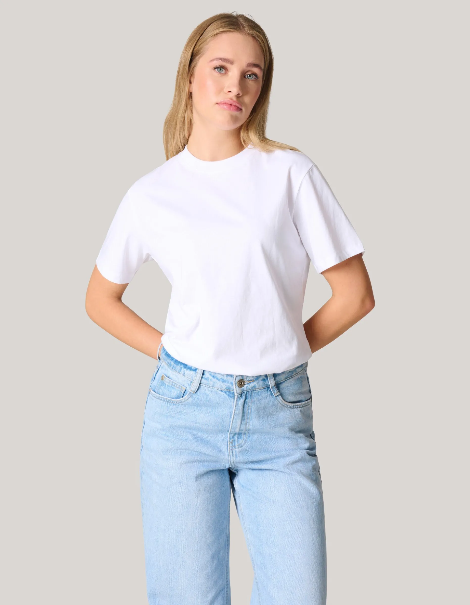 Basis T-shirt Wit