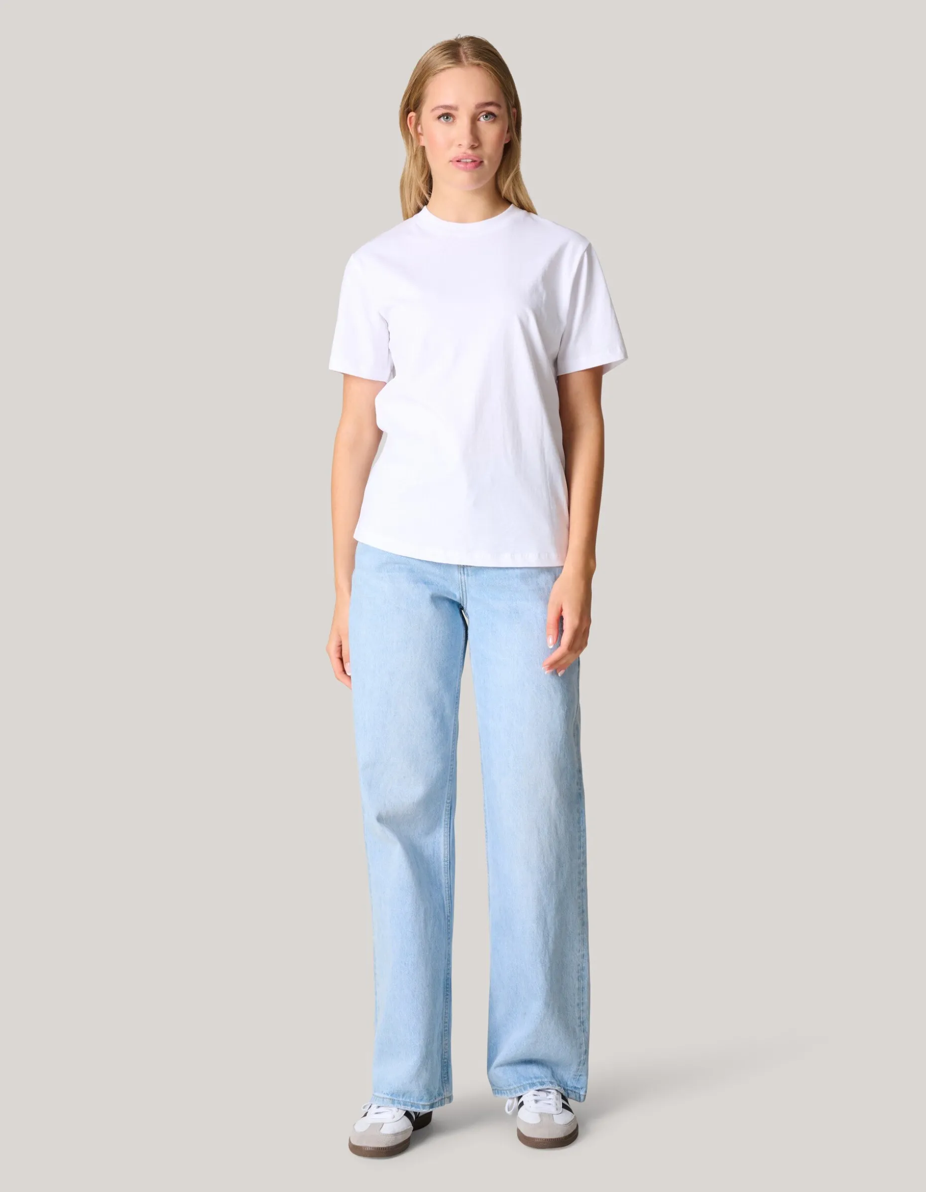 Basis T-shirt Wit