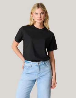 Basis T-shirt Zwart