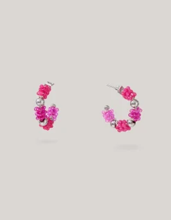 Beaded Oorbellen Roze