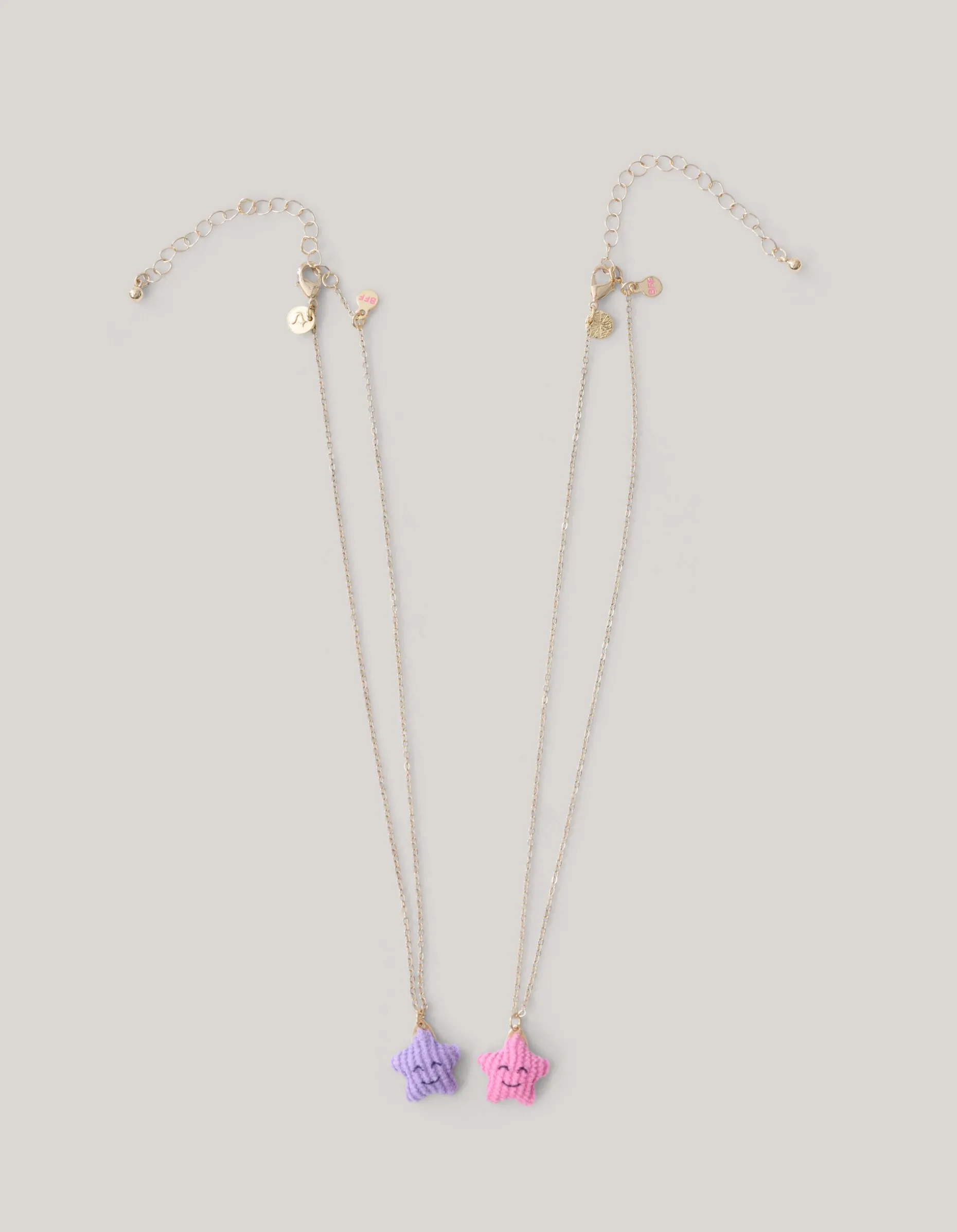 Bff Star Kettingen Roze/Paars