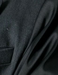 Bomber Sleeve Blazer Zwart