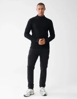 Bouclé Trui Zwart