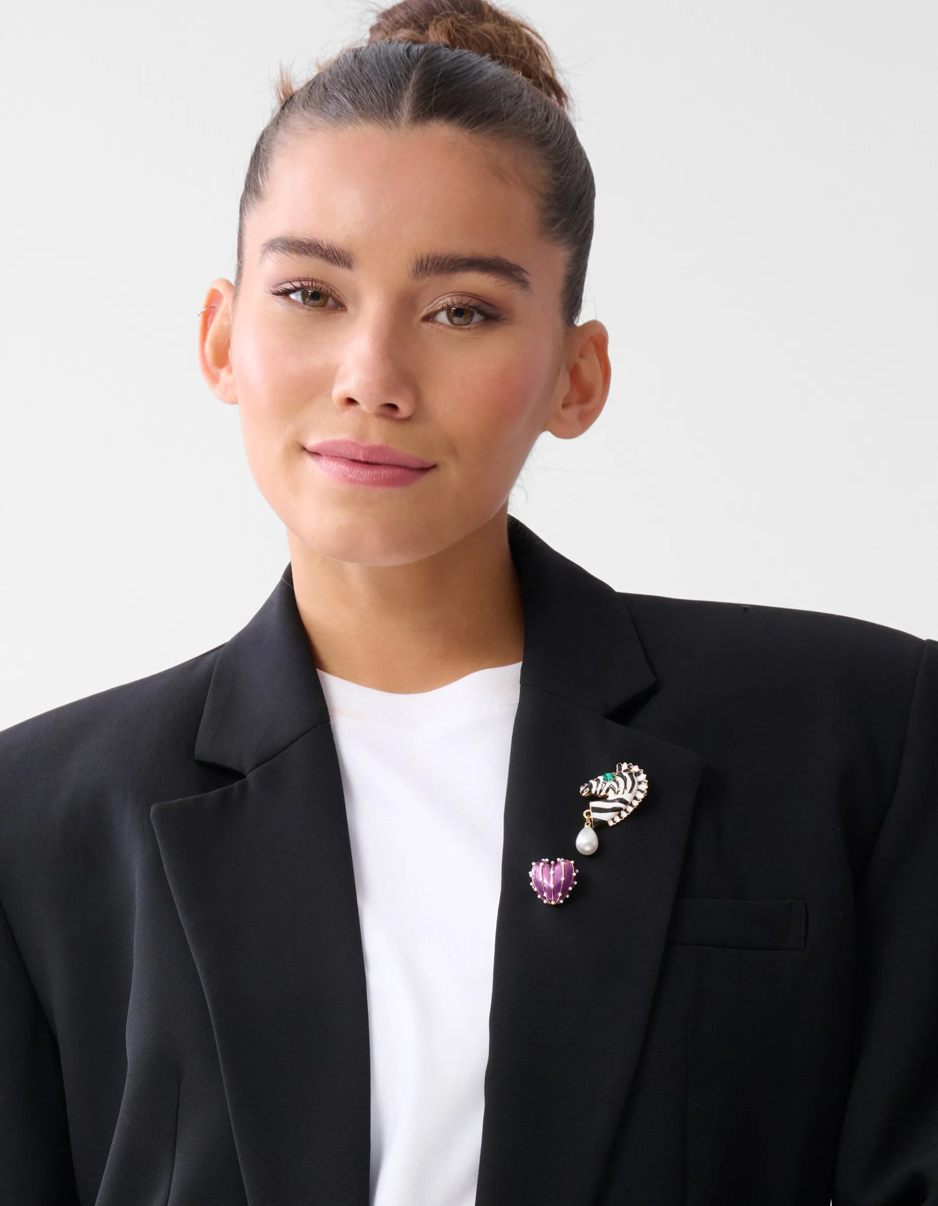 Broche Set Roze