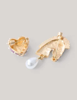 Broche Set Roze