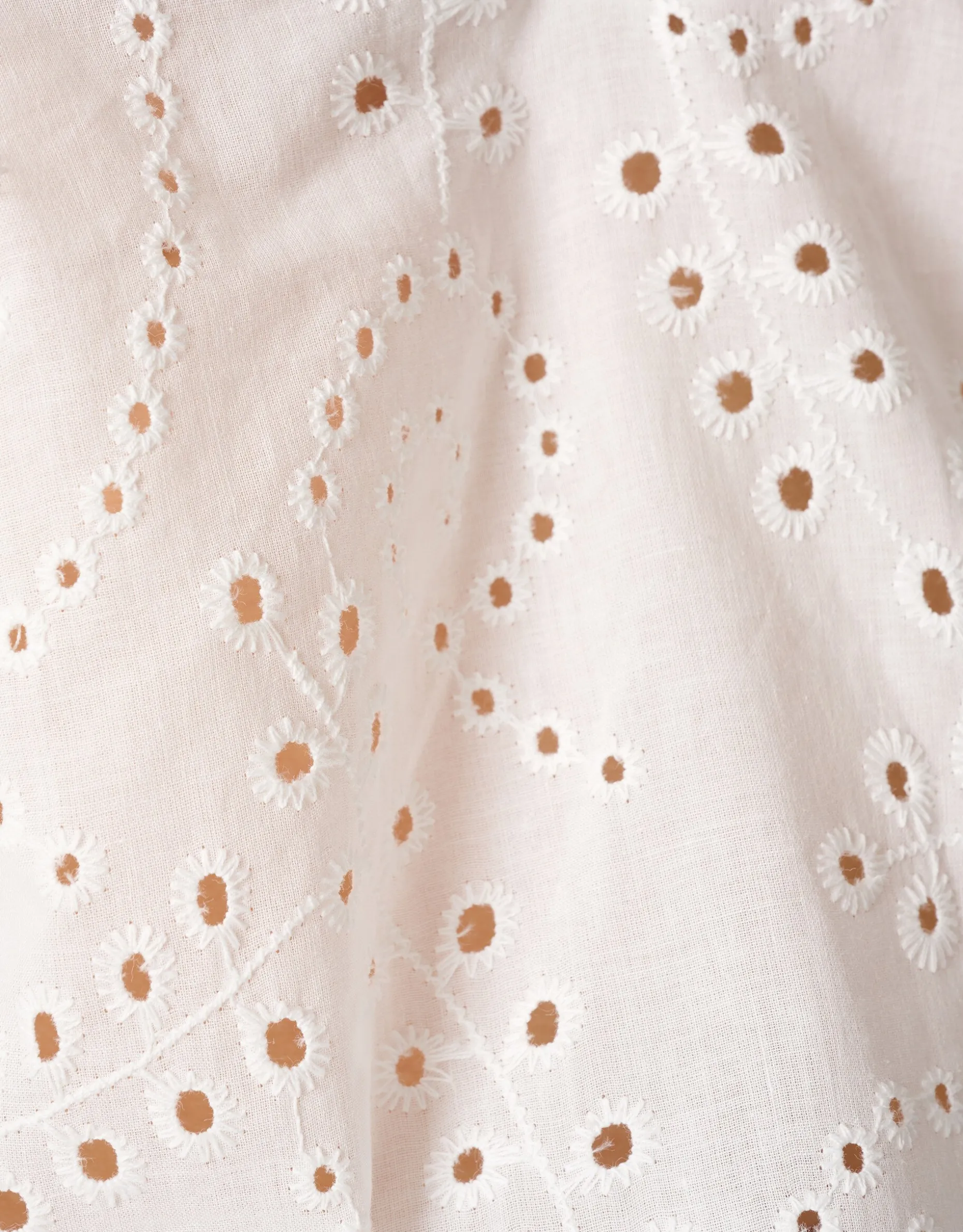 Broderie Blouse Wit