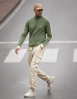 Cargo Broek Gebroken Wit
