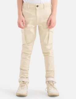 Cargo Broek Gebroken Wit