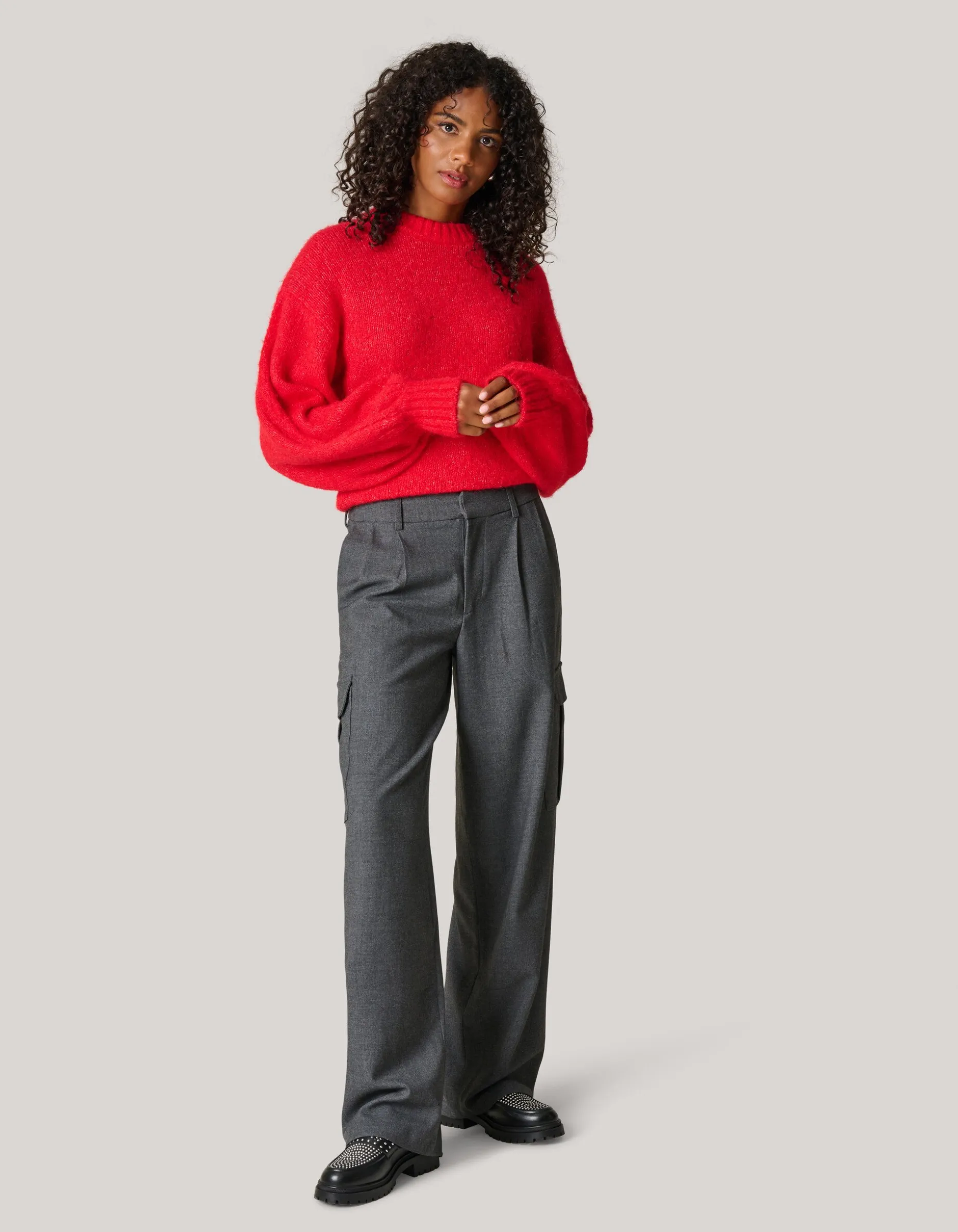 Cargo Broek Grijs