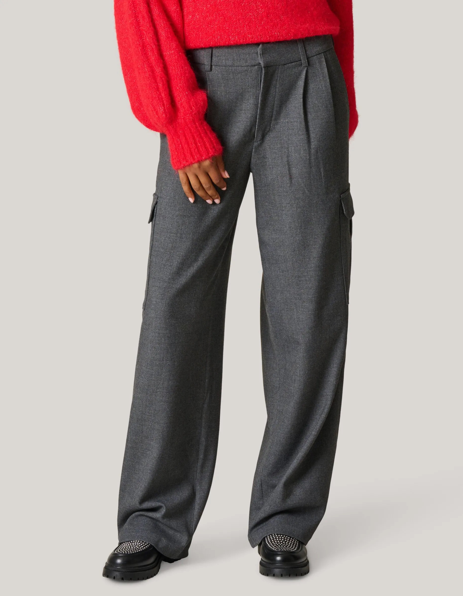Cargo Broek Grijs