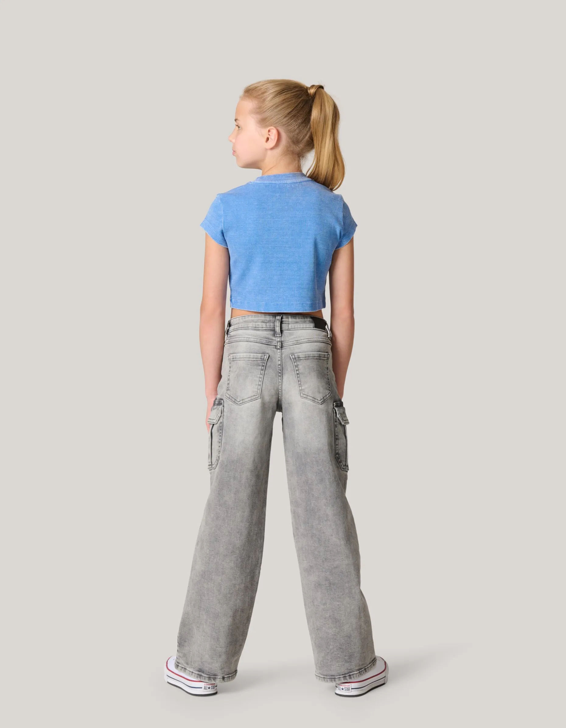 Cargo Jeans Grijs