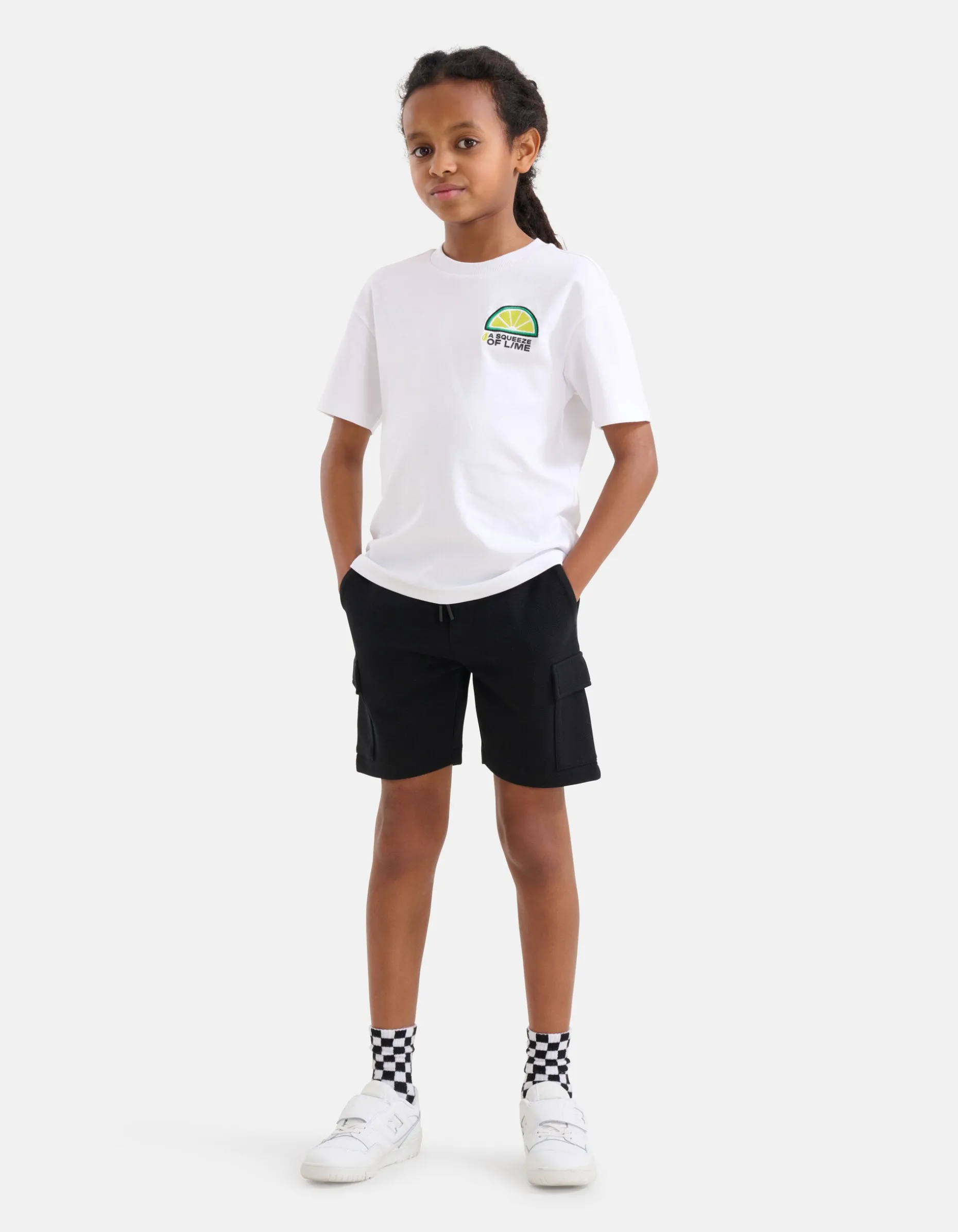 Cargo Jog Short Zwart