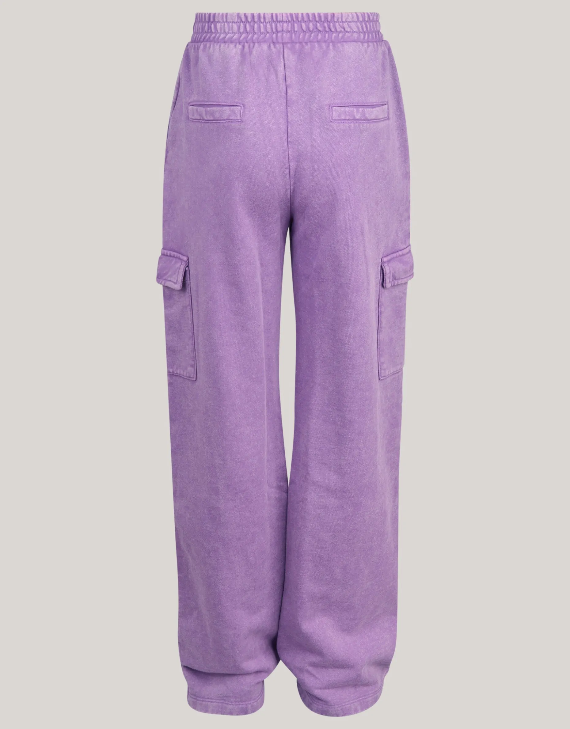 Cargo Wide Leg Broek Paars