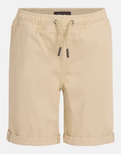Casual Twill Short Beige