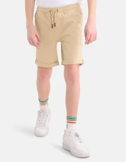 Casual Twill Short Beige