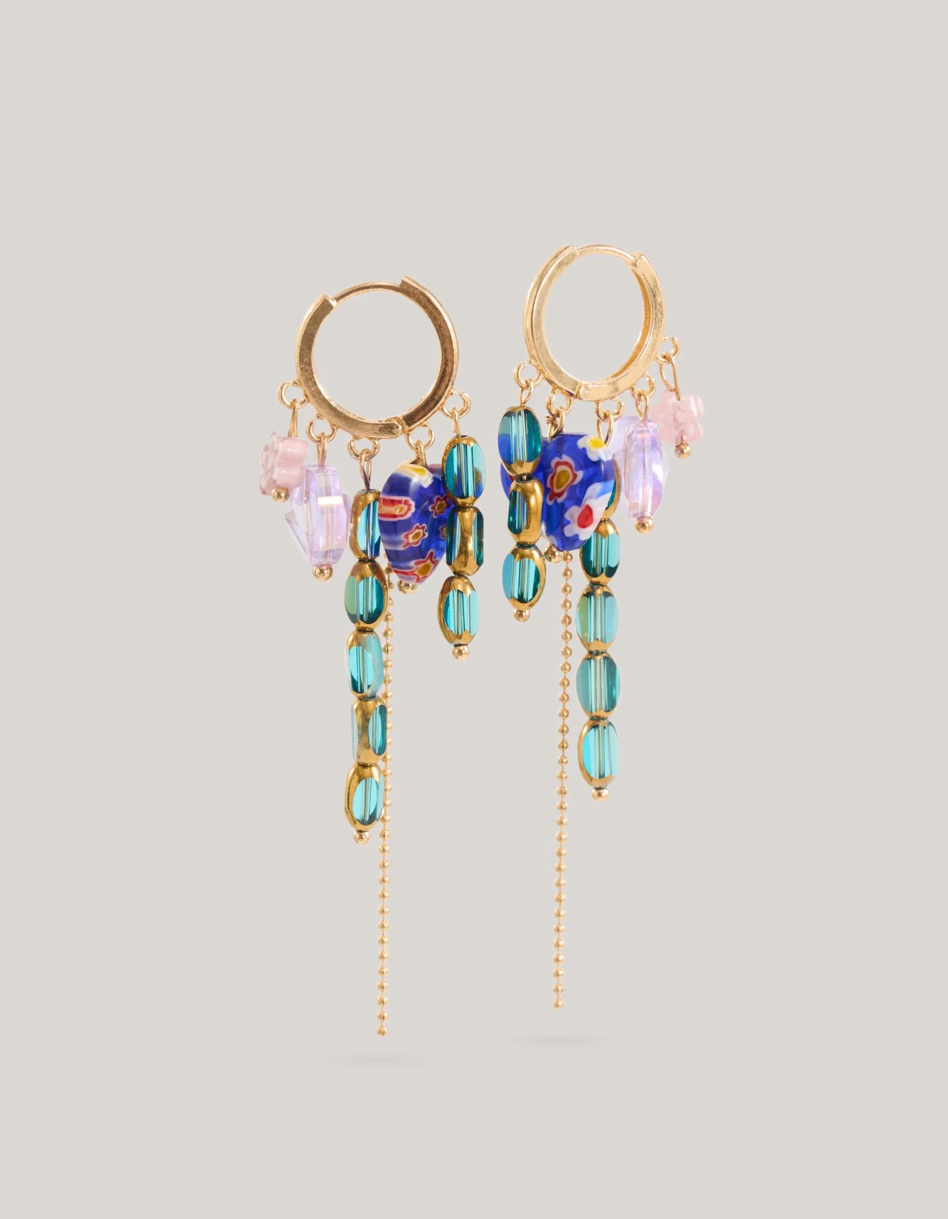 Charm Hoop Oorbellen