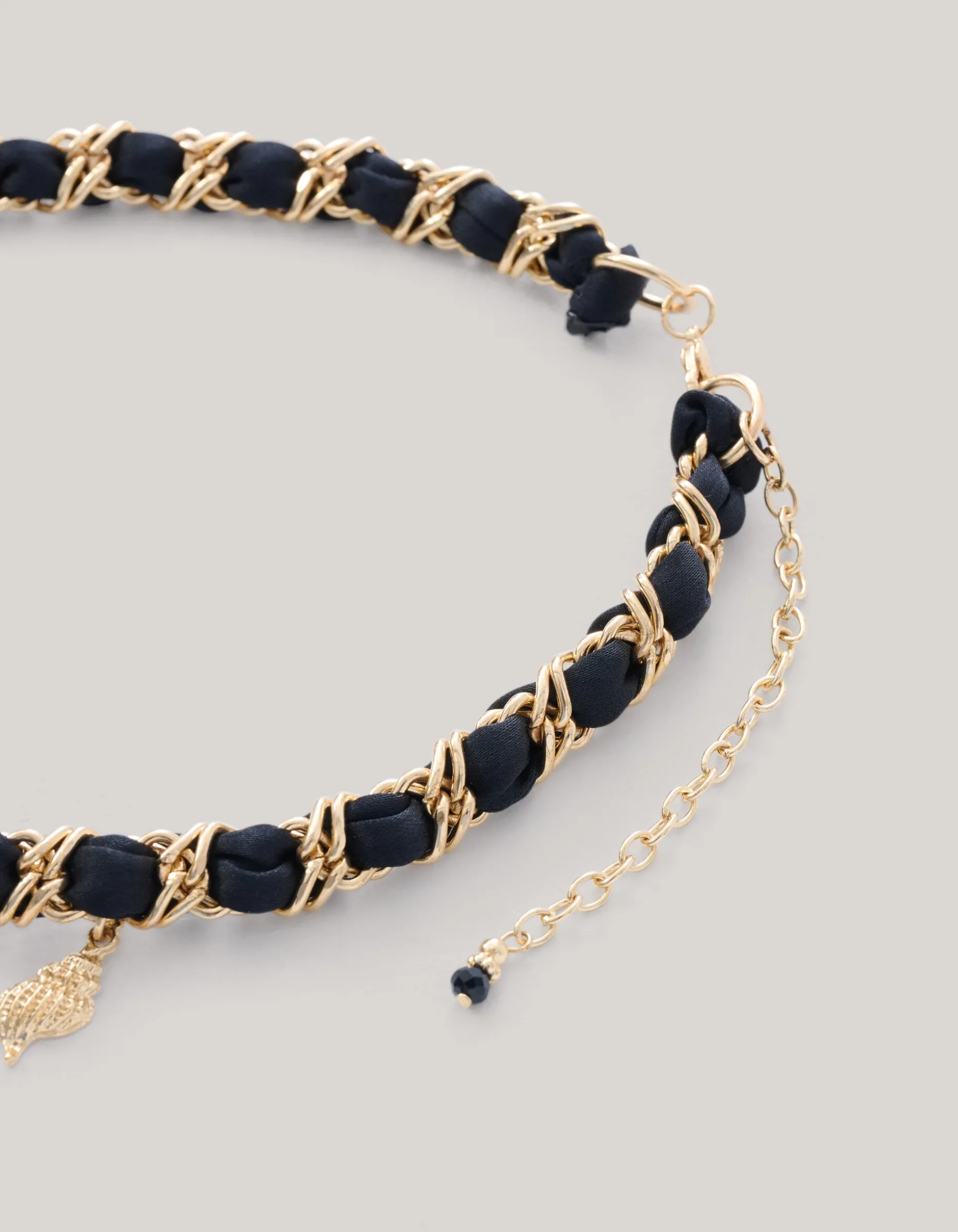 Charm Ketting Zwart