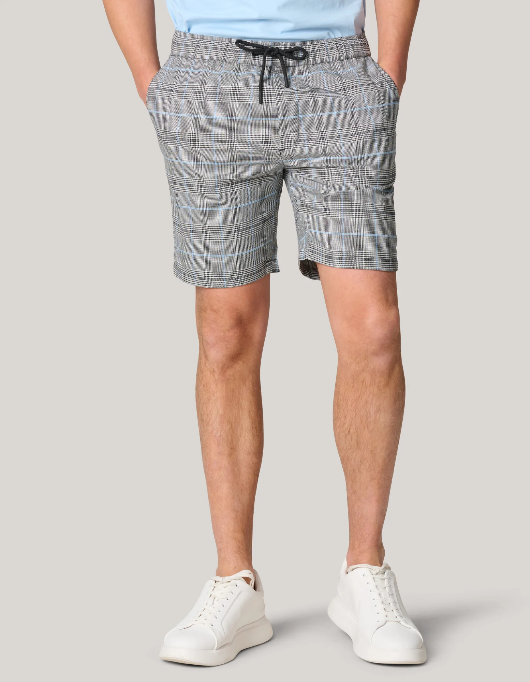 Check Short Grijs