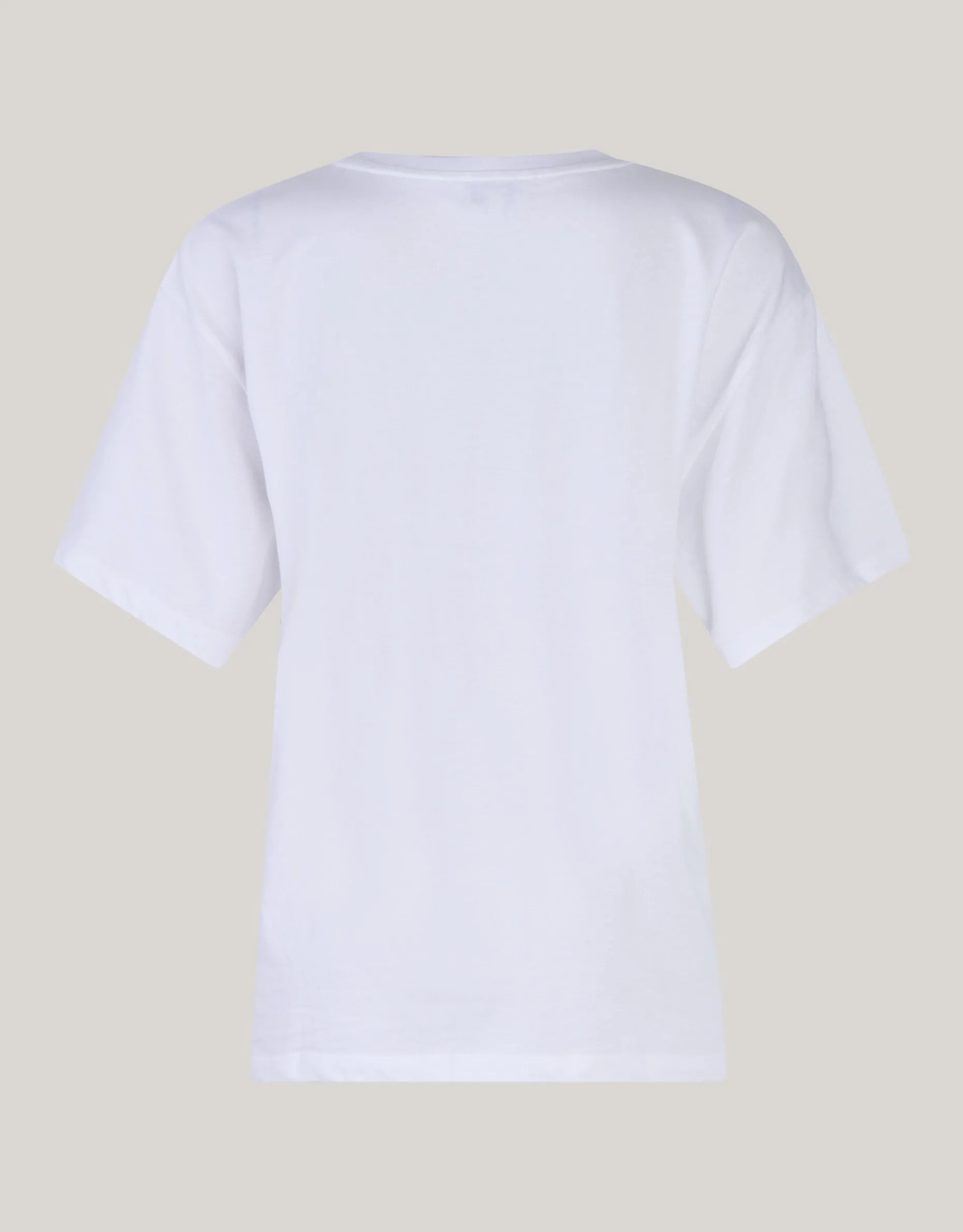 Cherry Artwork T-shirt Wit