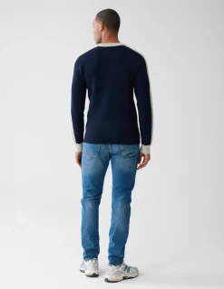 Contrast Trui Donkerblauw