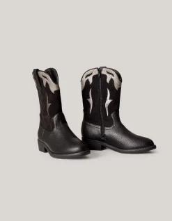 Cowboylaarzen Zwart