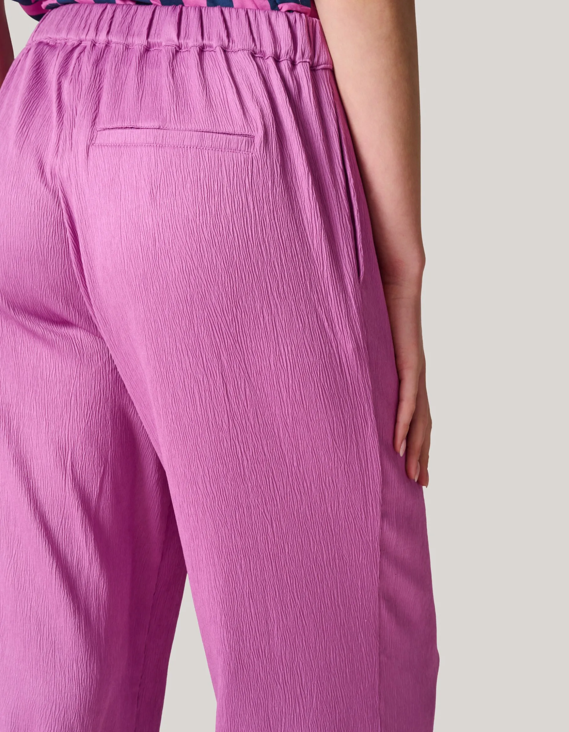 Crinkle Broek Roze