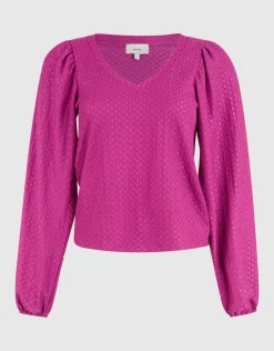Crinkle Top Paars