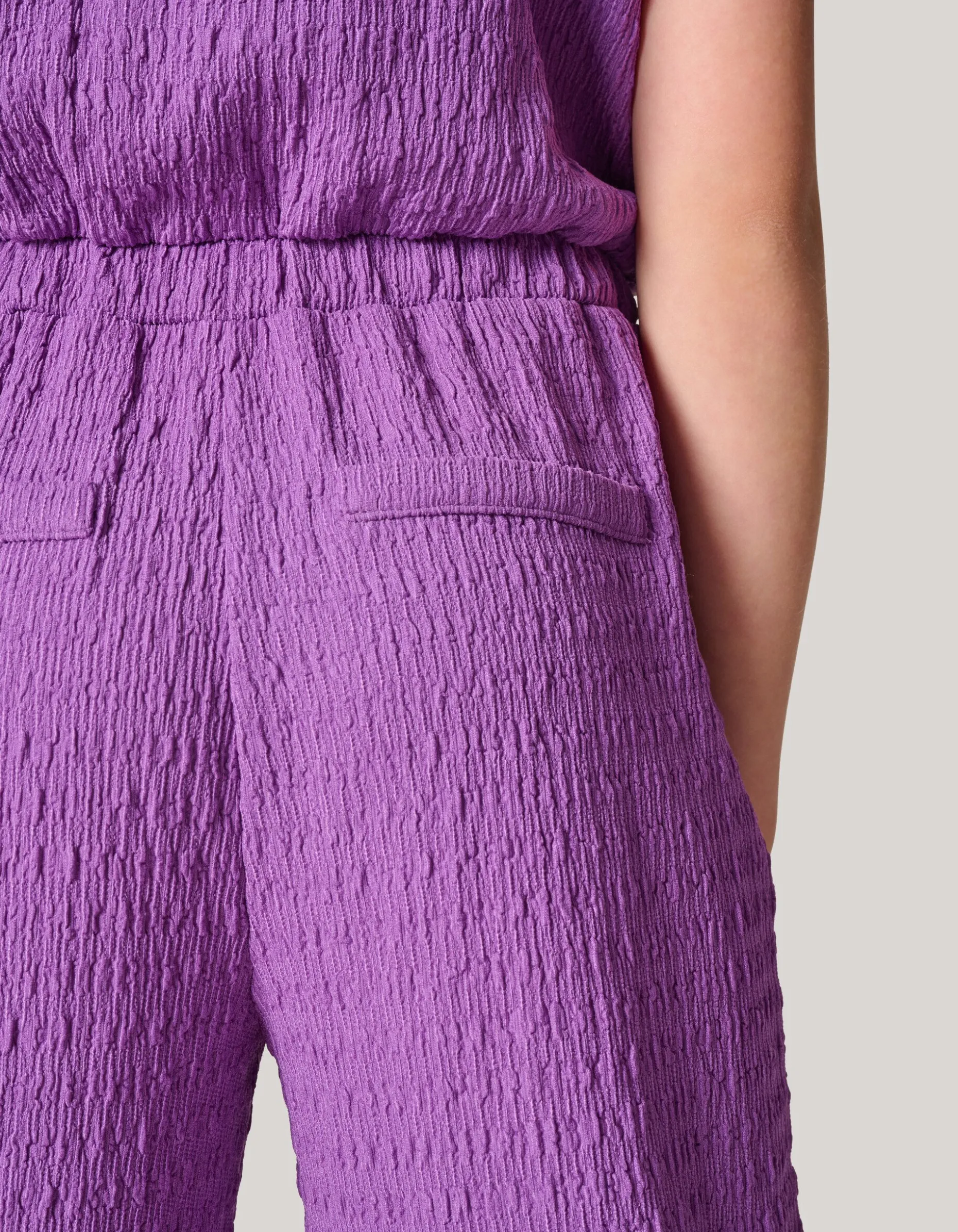 Crochet Jumpsuit Donkerpaars
