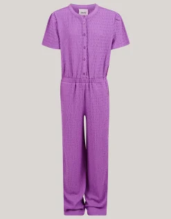 Crochet Jumpsuit Donkerpaars