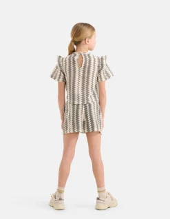 Crochet Short Zwart