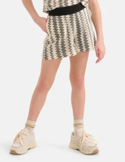 Crochet Short Zwart