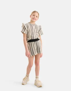 Crochet Short Zwart