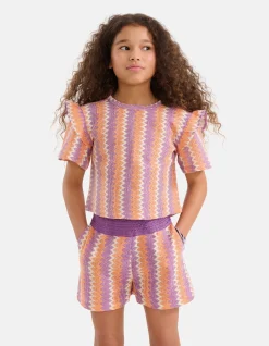 Crochet Top Paars