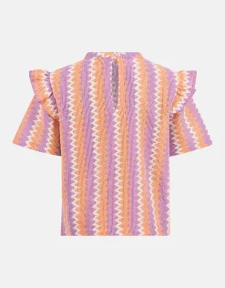 Crochet Top Paars