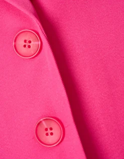 Cropped Blazer Roze