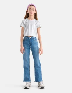 Cropped Top Zilver