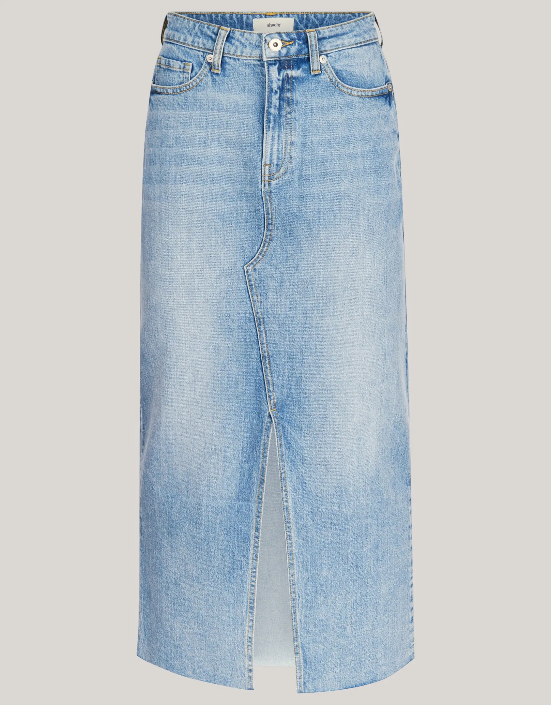 Denim Midi Rok